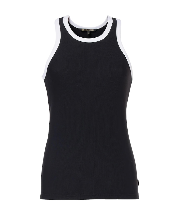 Dames singlet zwart