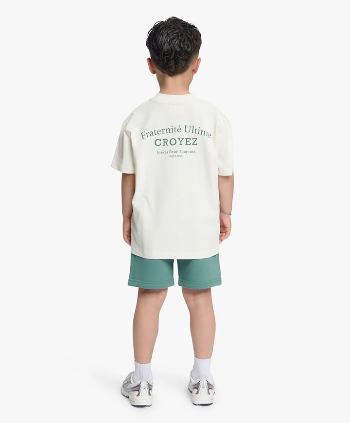 Fraternite shorts jongens korte broek groen