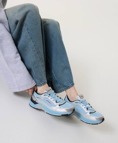 HYPERWAY LOW WOM dames sneakers zilver