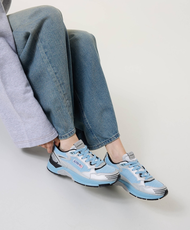 HYPERWAY LOW WOM dames sneakers zilver