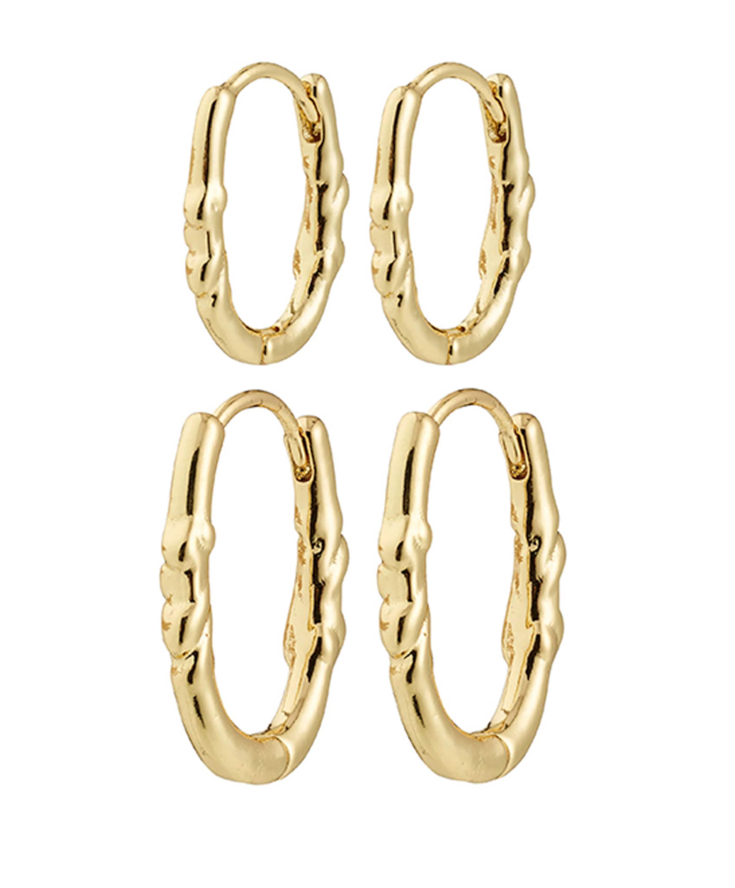 Dames oorbellen goud