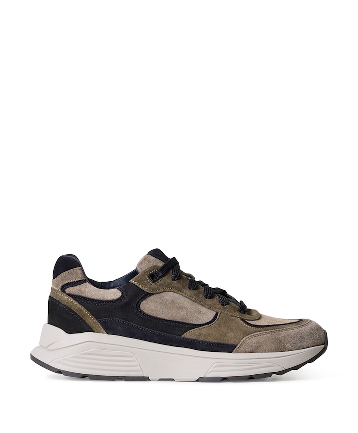 Manhattan heren sneakers beige