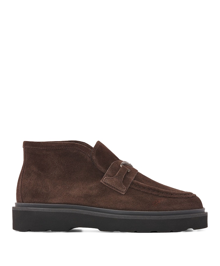 Ella Monroe dames loafers bruin