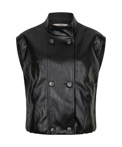 Dames gilet grijs