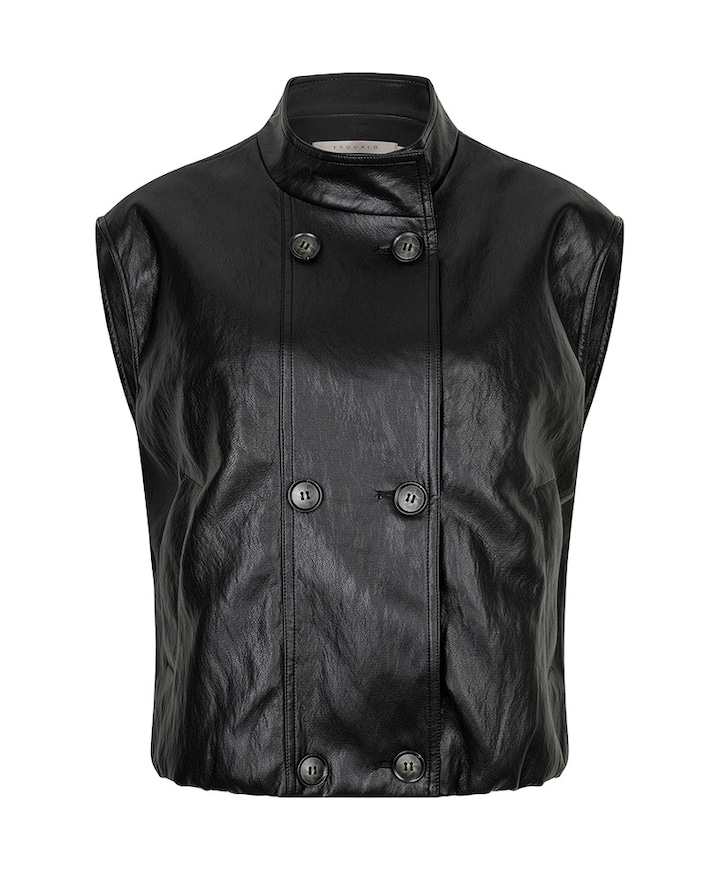 Dames gilet grijs