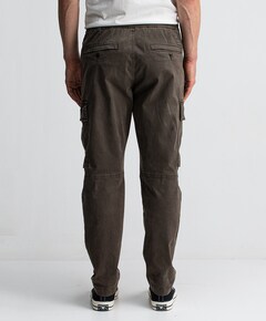 Tristan Slim Sateen Cargo heren broek bruin