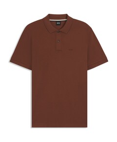 Heren polo bruin