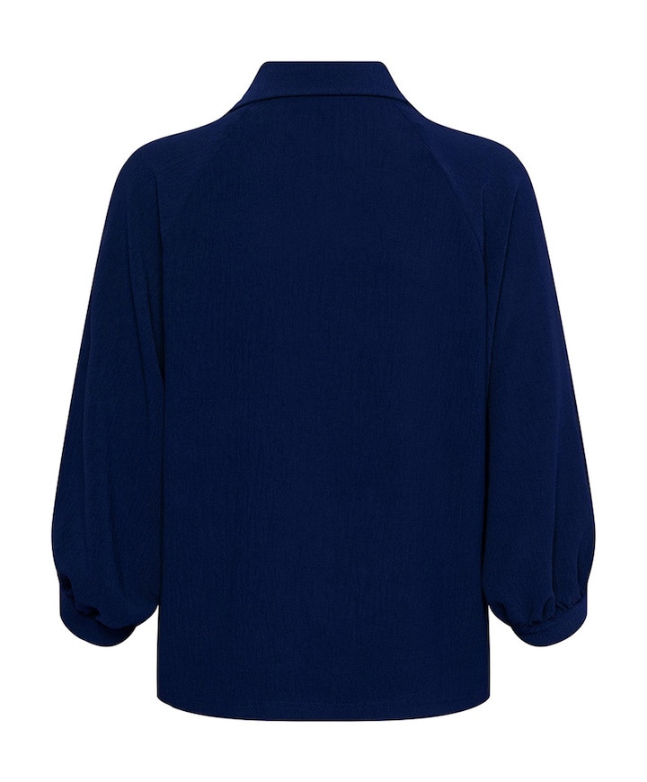 Dames blouse blauw