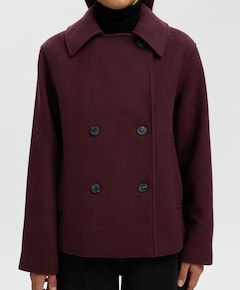 Dames jas bordeaux
