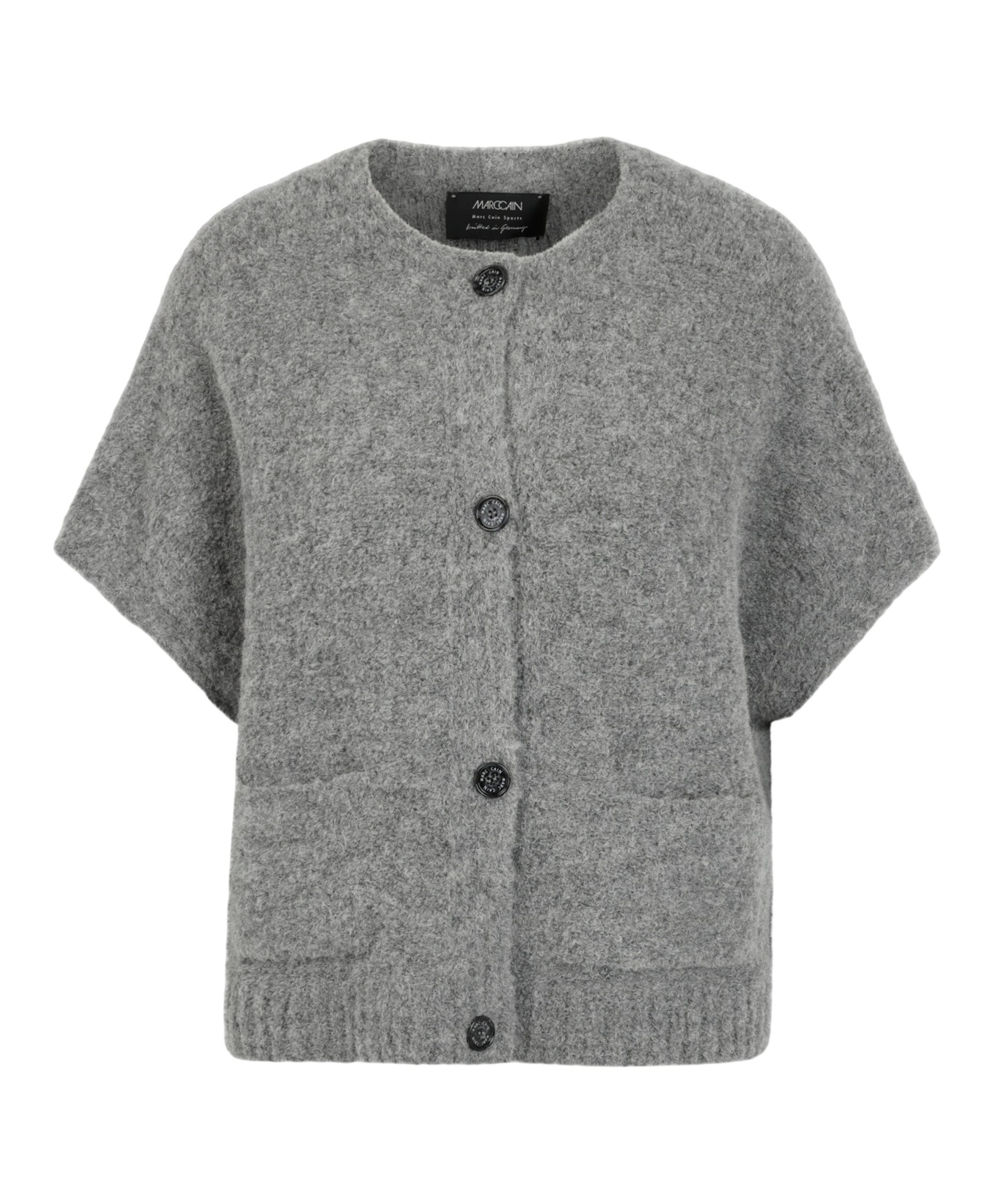 Dames vest grijs