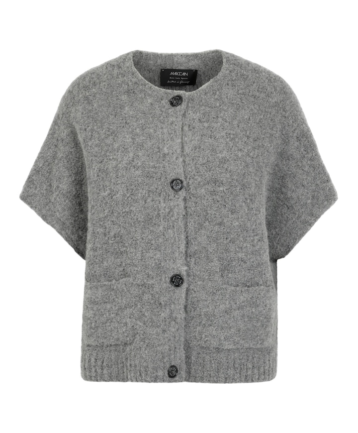 Dames vest grijs