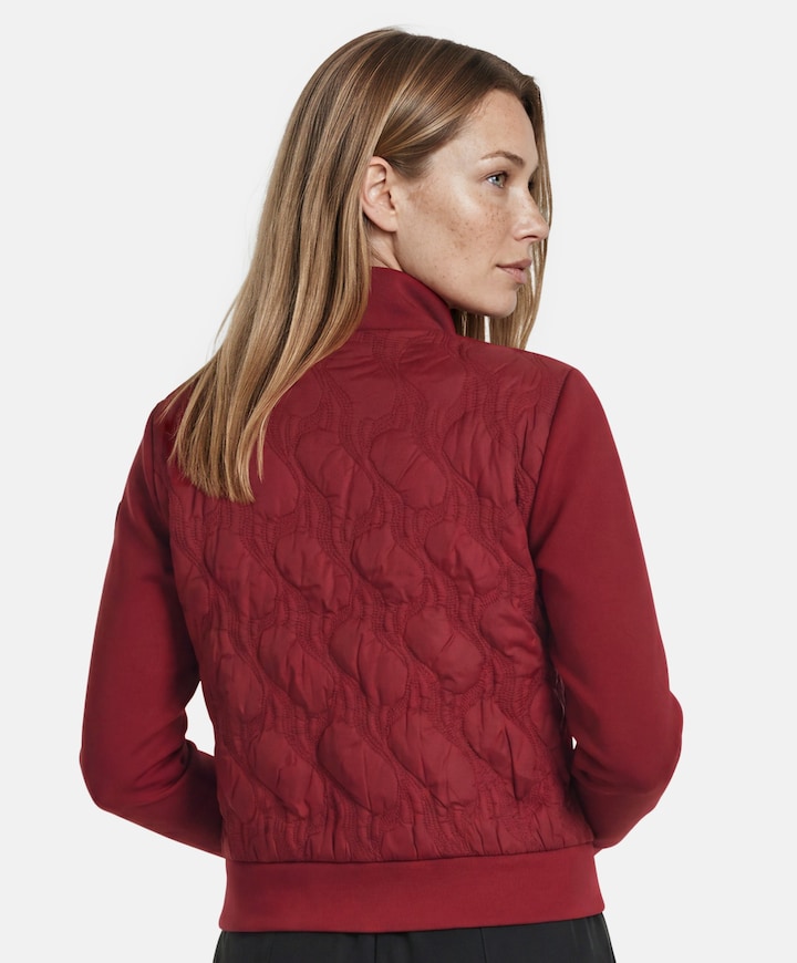 Dames jas bordeaux