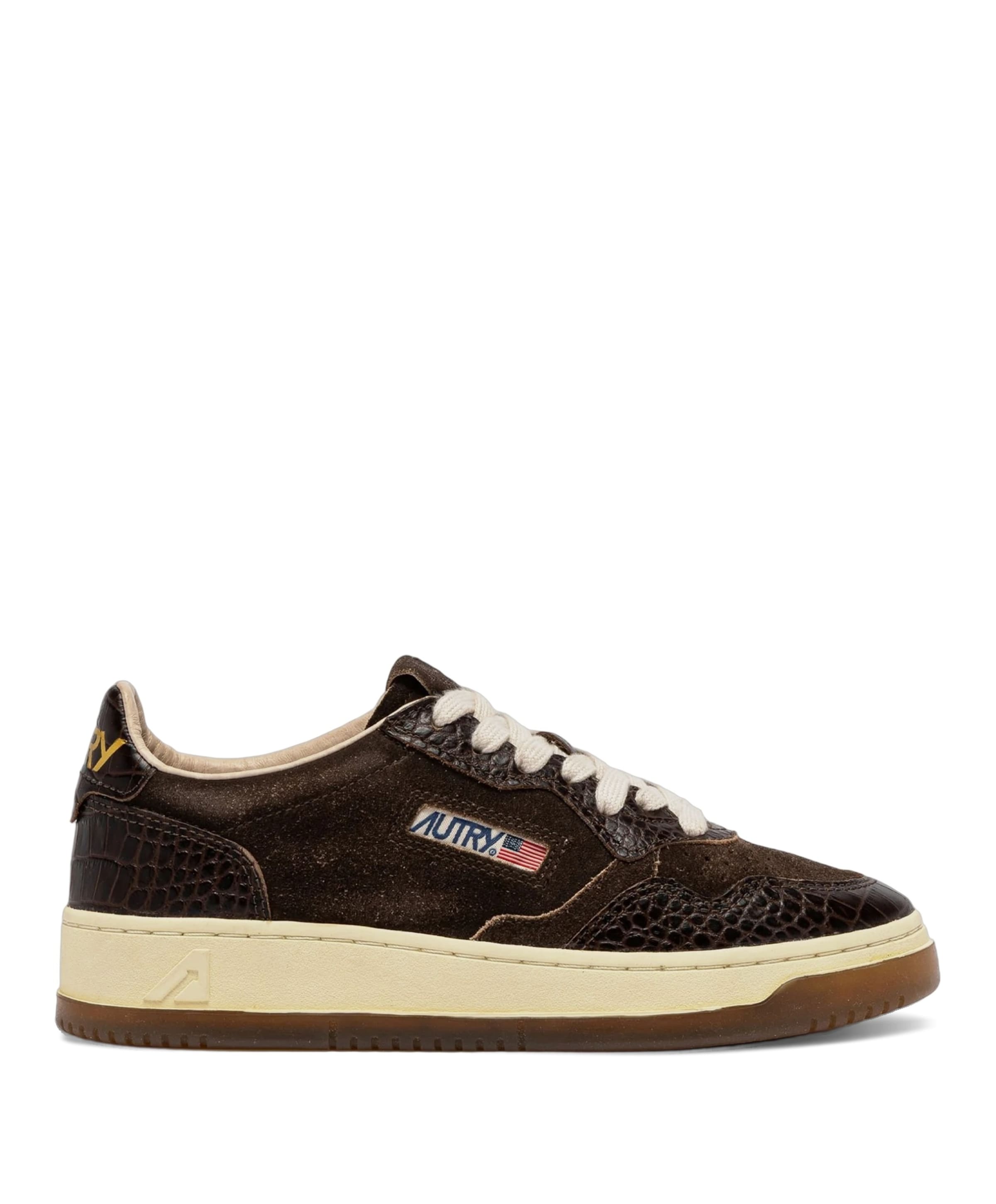 MEDALIST LOW WOM dames sneakers bruin