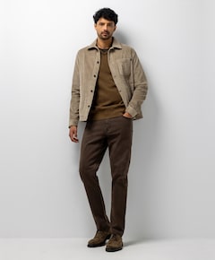 Heren overshirt beige