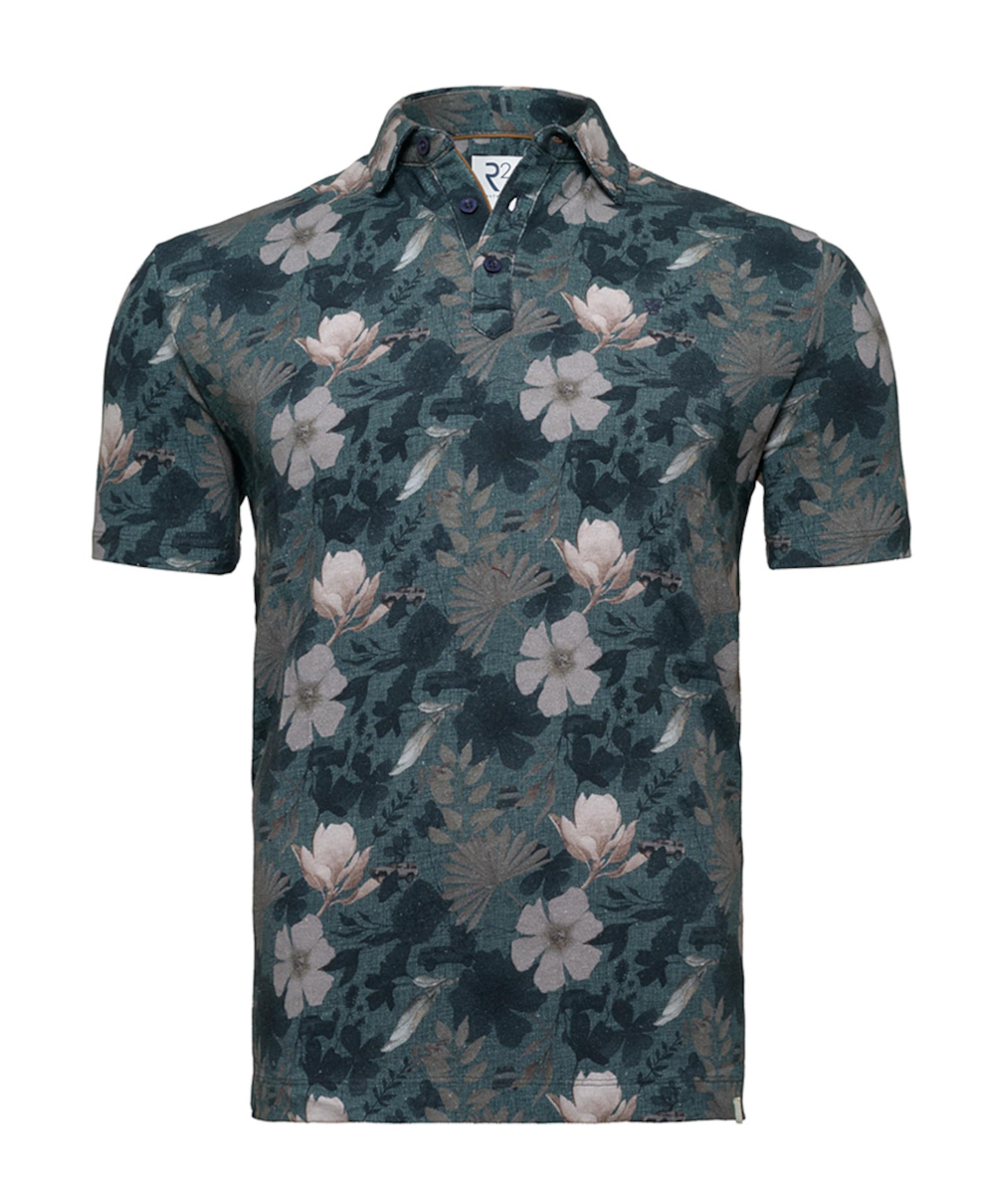 Heren polo blauw