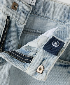 NKFBELLA SKATER XWIDE JEANS 3111-ZA meisjes jeans blauw