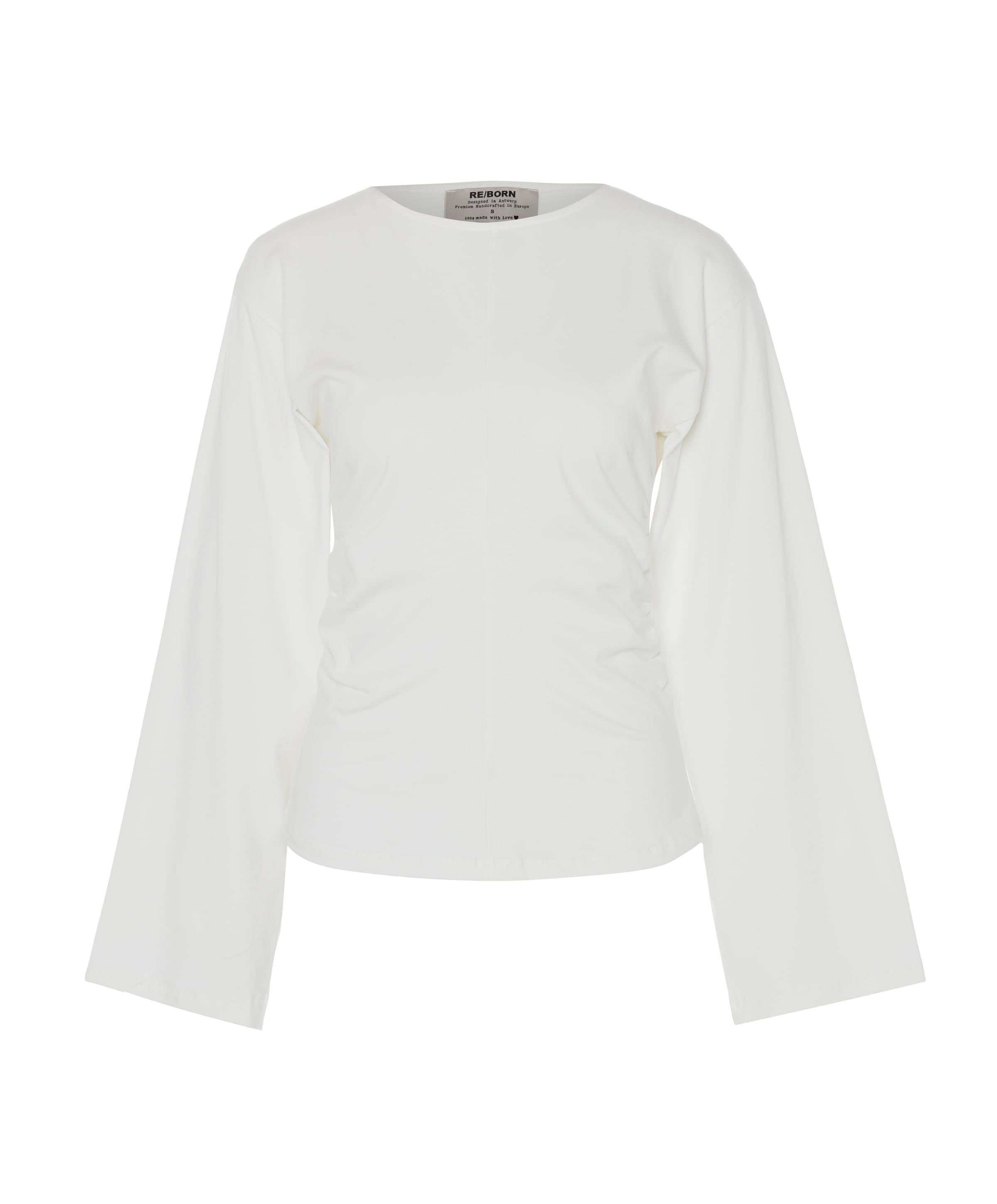 Dames longsleeve ecru