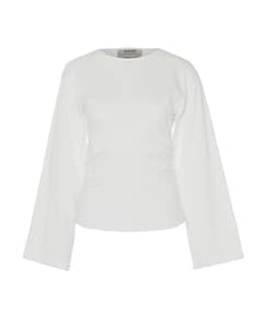 Dames longsleeve ecru