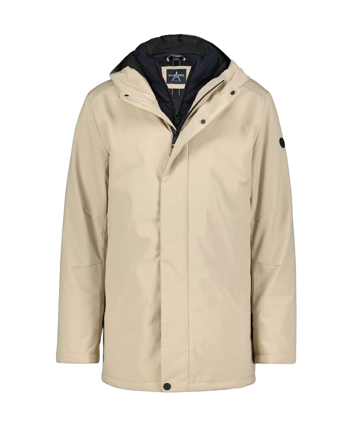Heren jas beige
