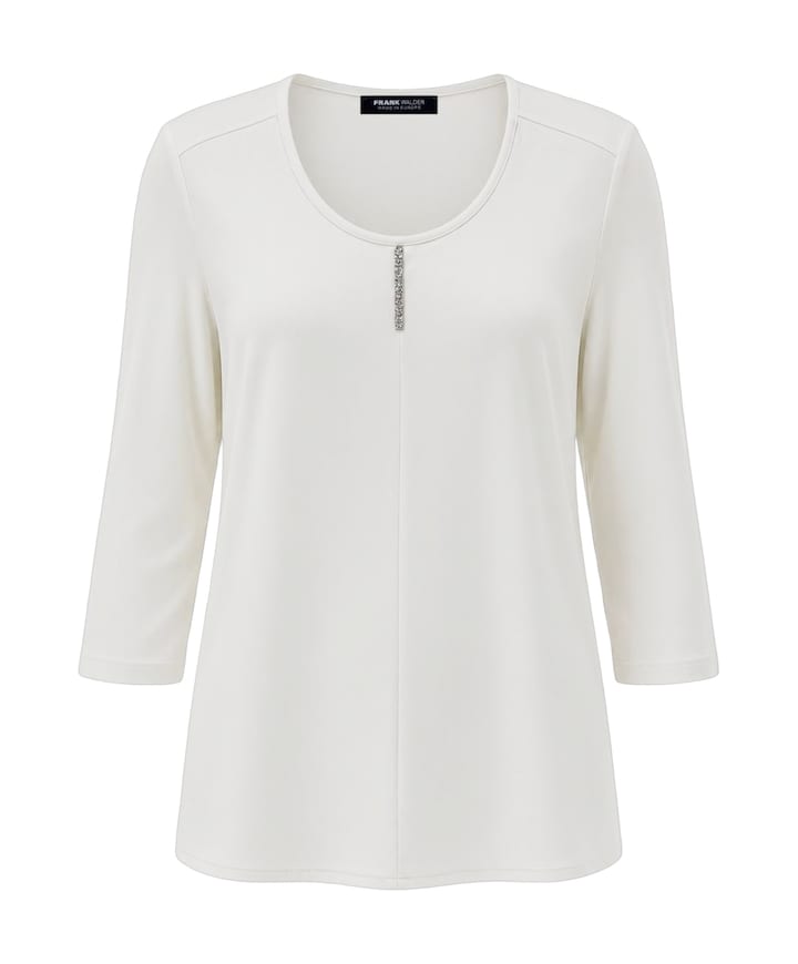 Dames longsleeve wit