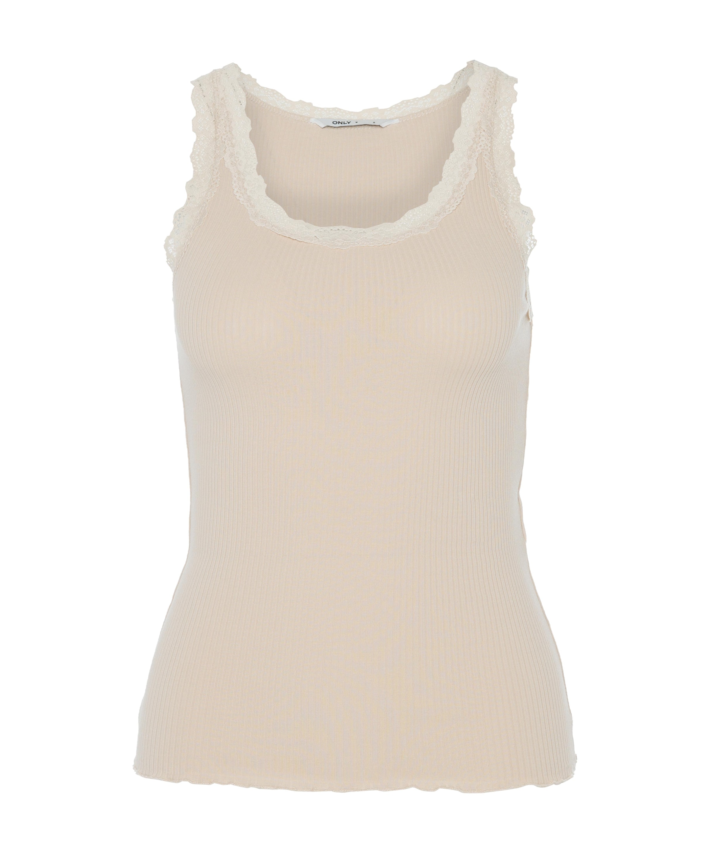 Dames top beige