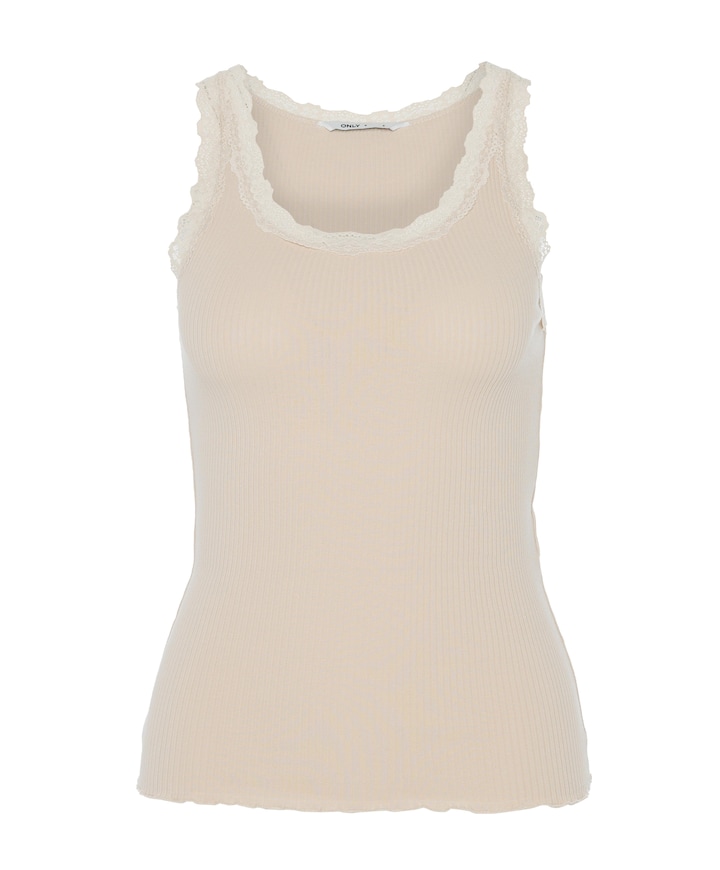 Dames top beige