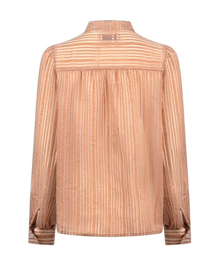 Dames blouse beige