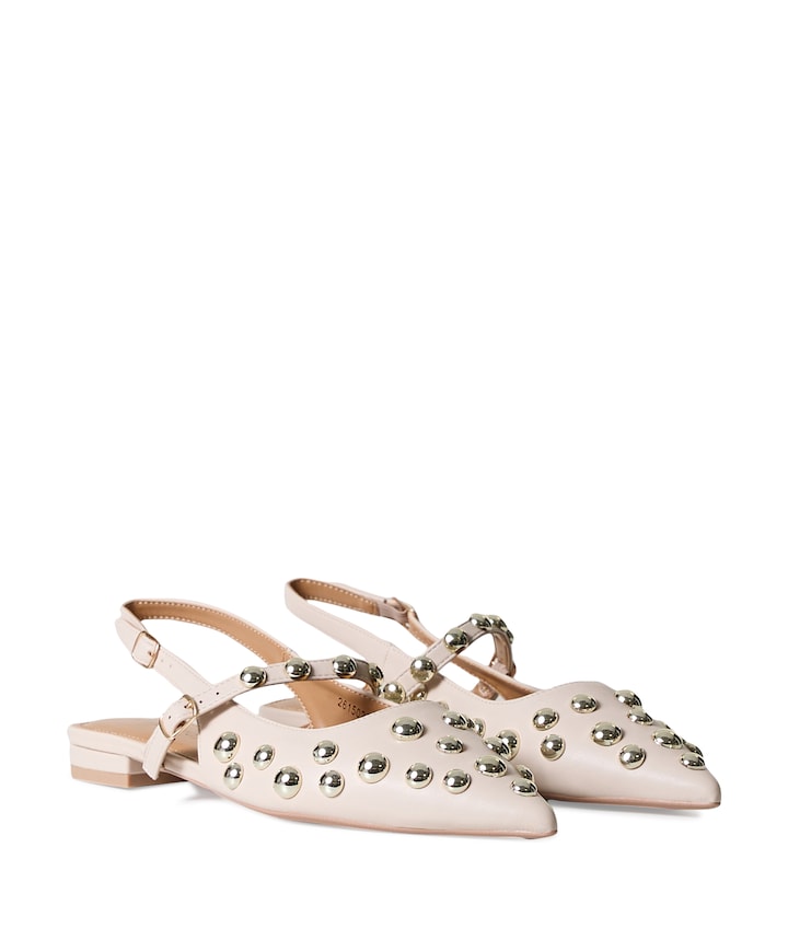 Ziloe dames slingbacks beige