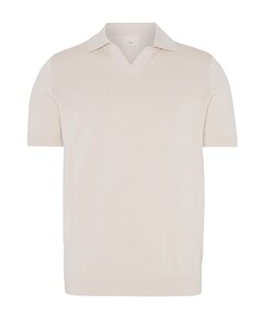 Heren polo beige