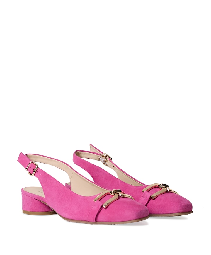 dames slingbacks roze