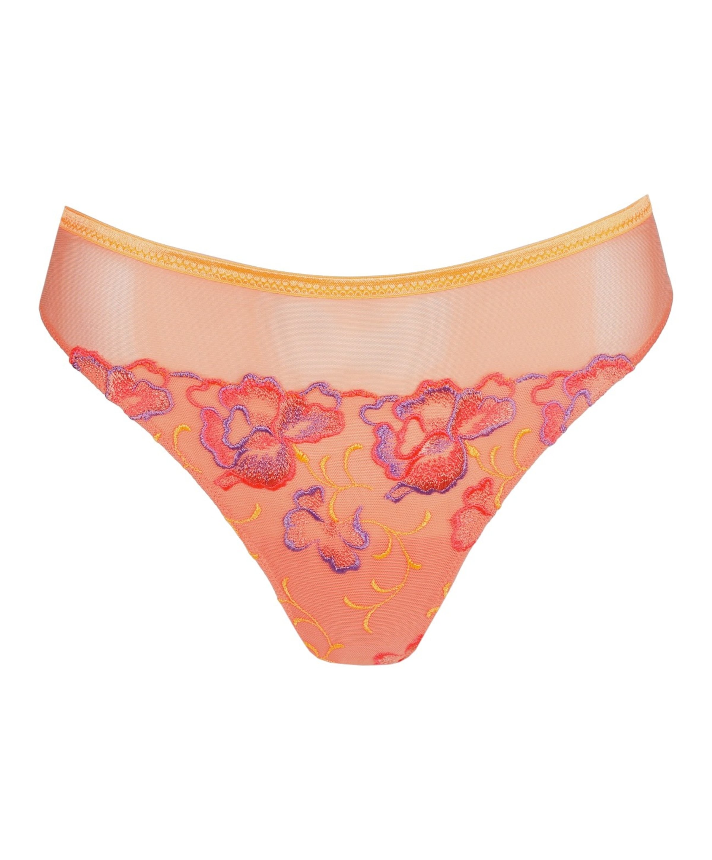 Dames string oranje