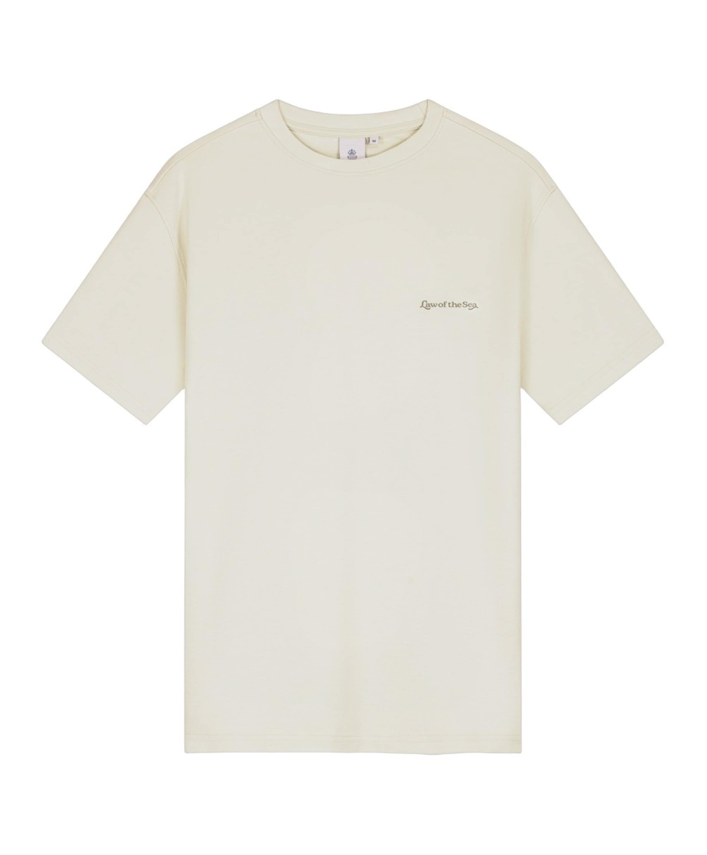Heren T-shirt beige