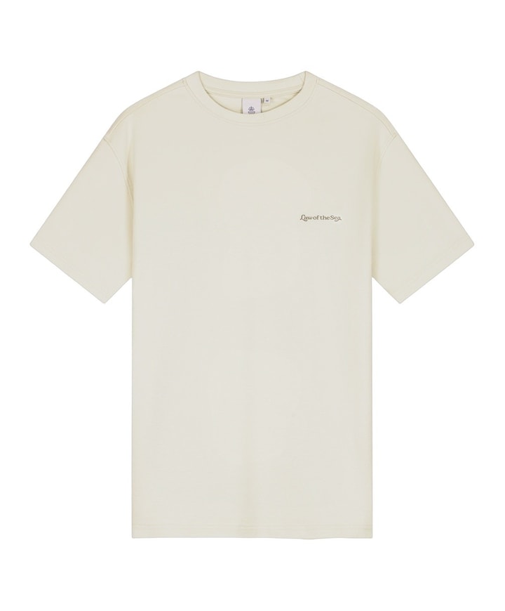 Heren T-shirt beige