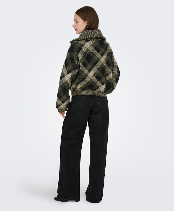 Dames vest groen