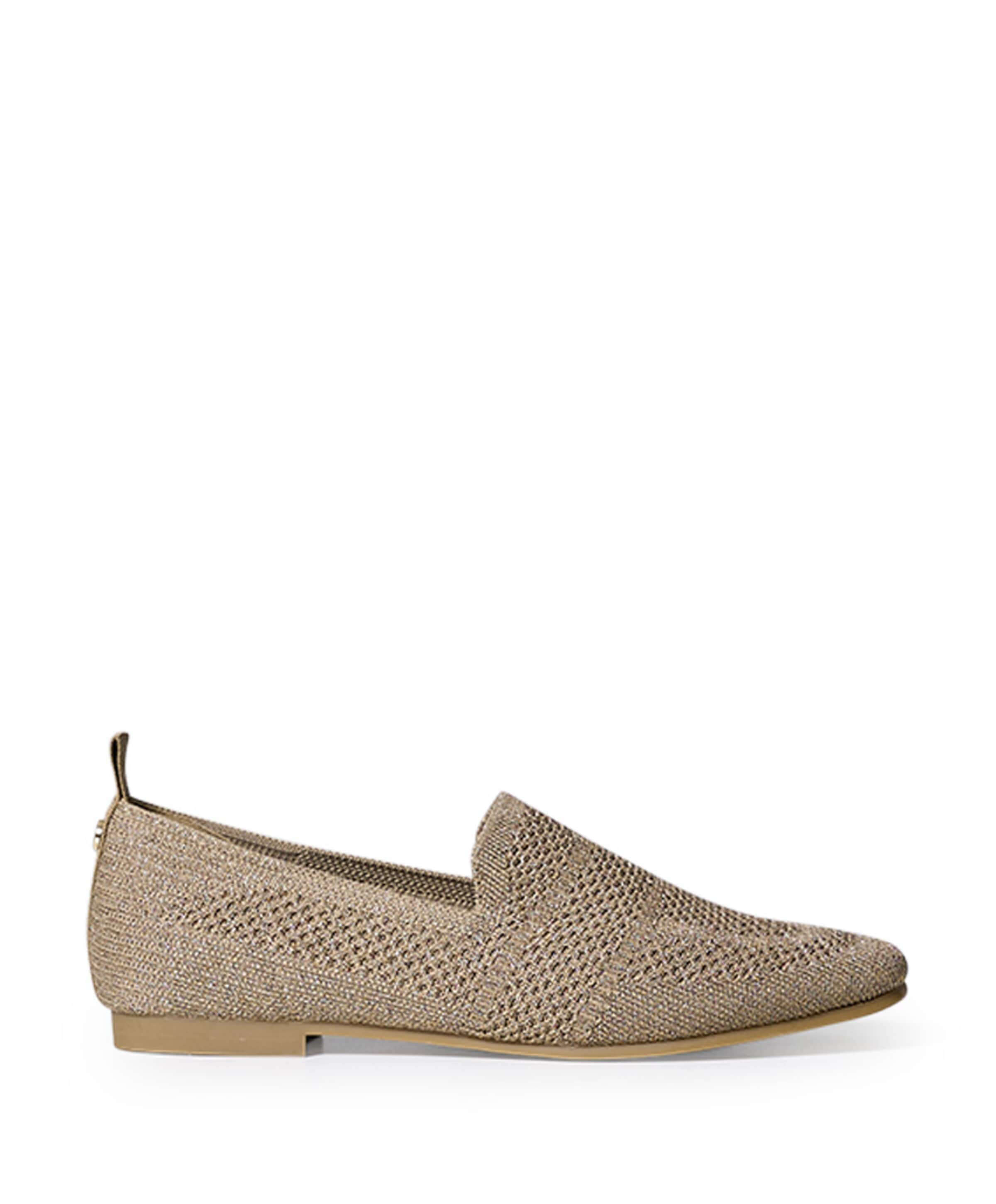 dames loafers goud