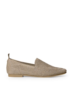 dames loafers goud