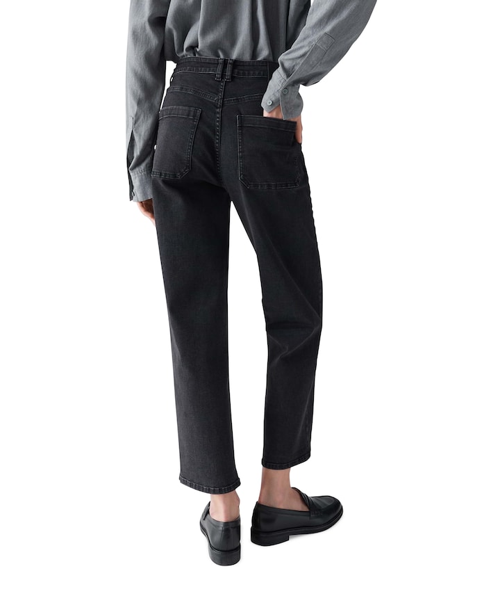 Lissie city dames jeans grijs