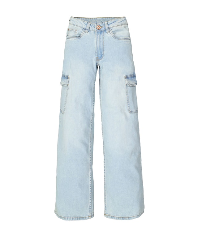 O42526_girls pants jeans blauw