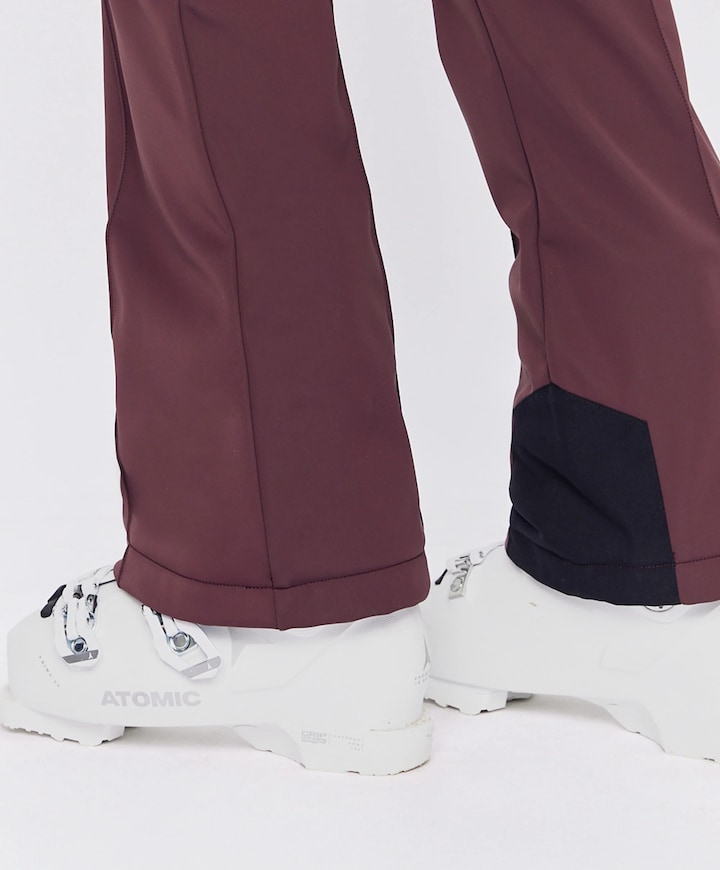 Francis W dames skibroek bordeaux