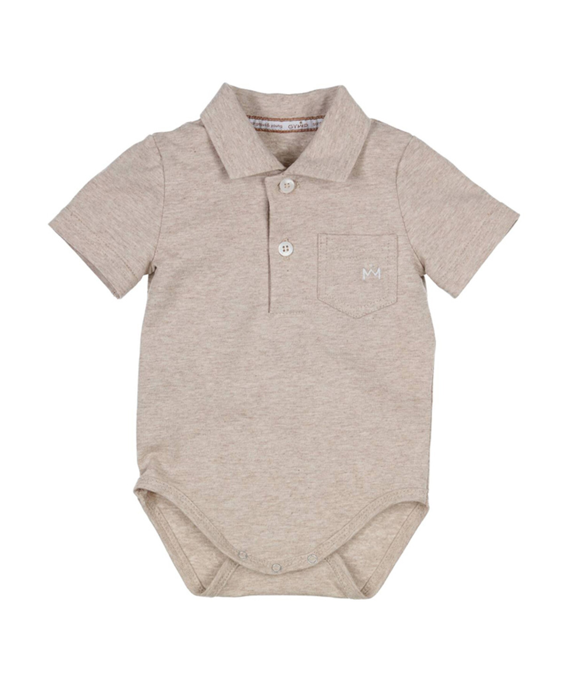 Jongens romper beige