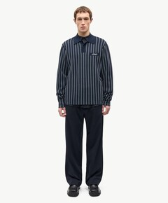 Heren polo blauw