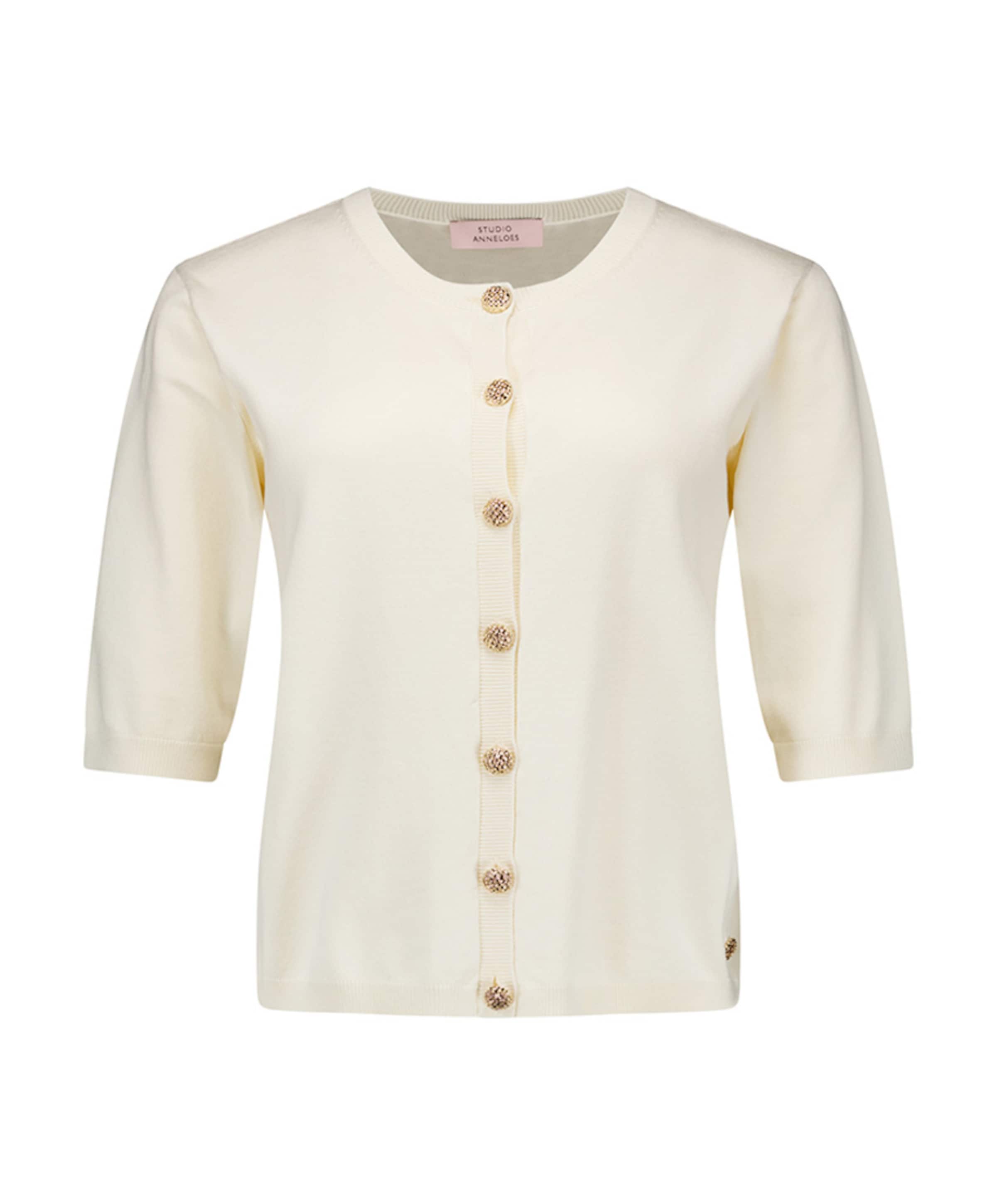 Dames vest ecru