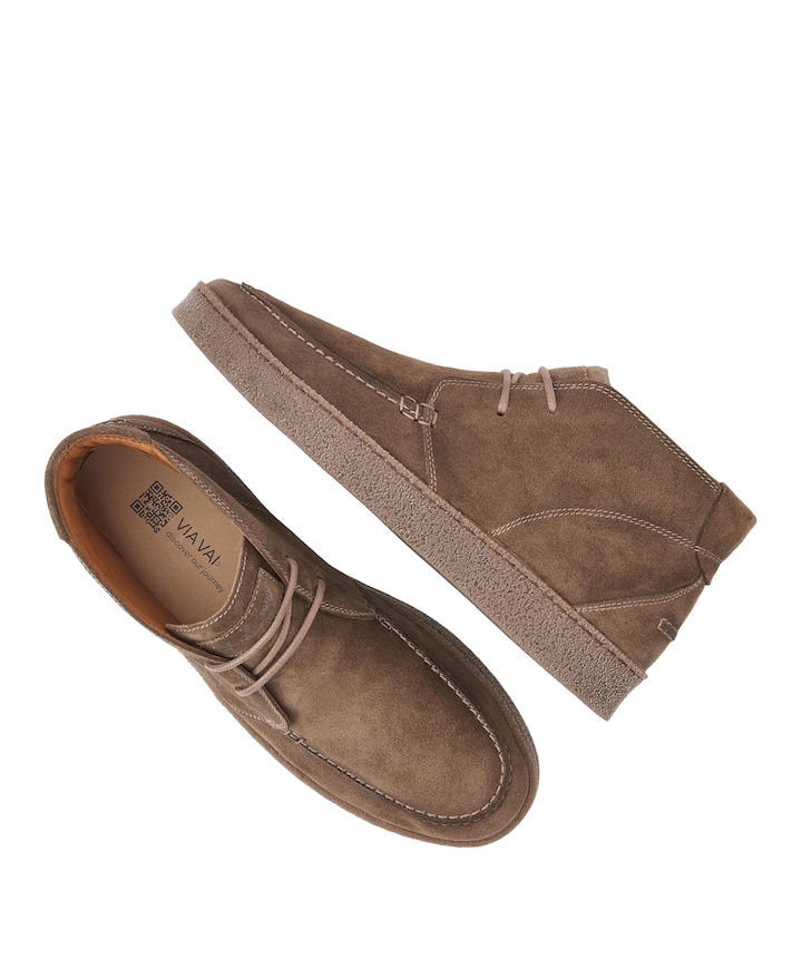 Zane David heren veterboots bruin