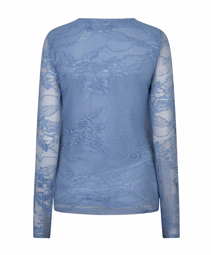 Dames top blauw