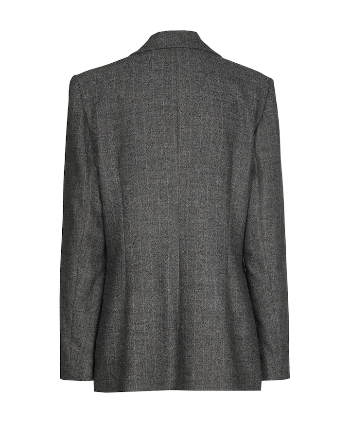 Dames blazer grijs