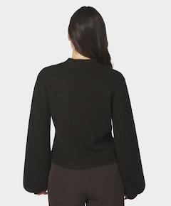 Dames vest bruin