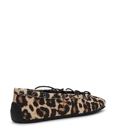 Pointe dames ballerina's bruin