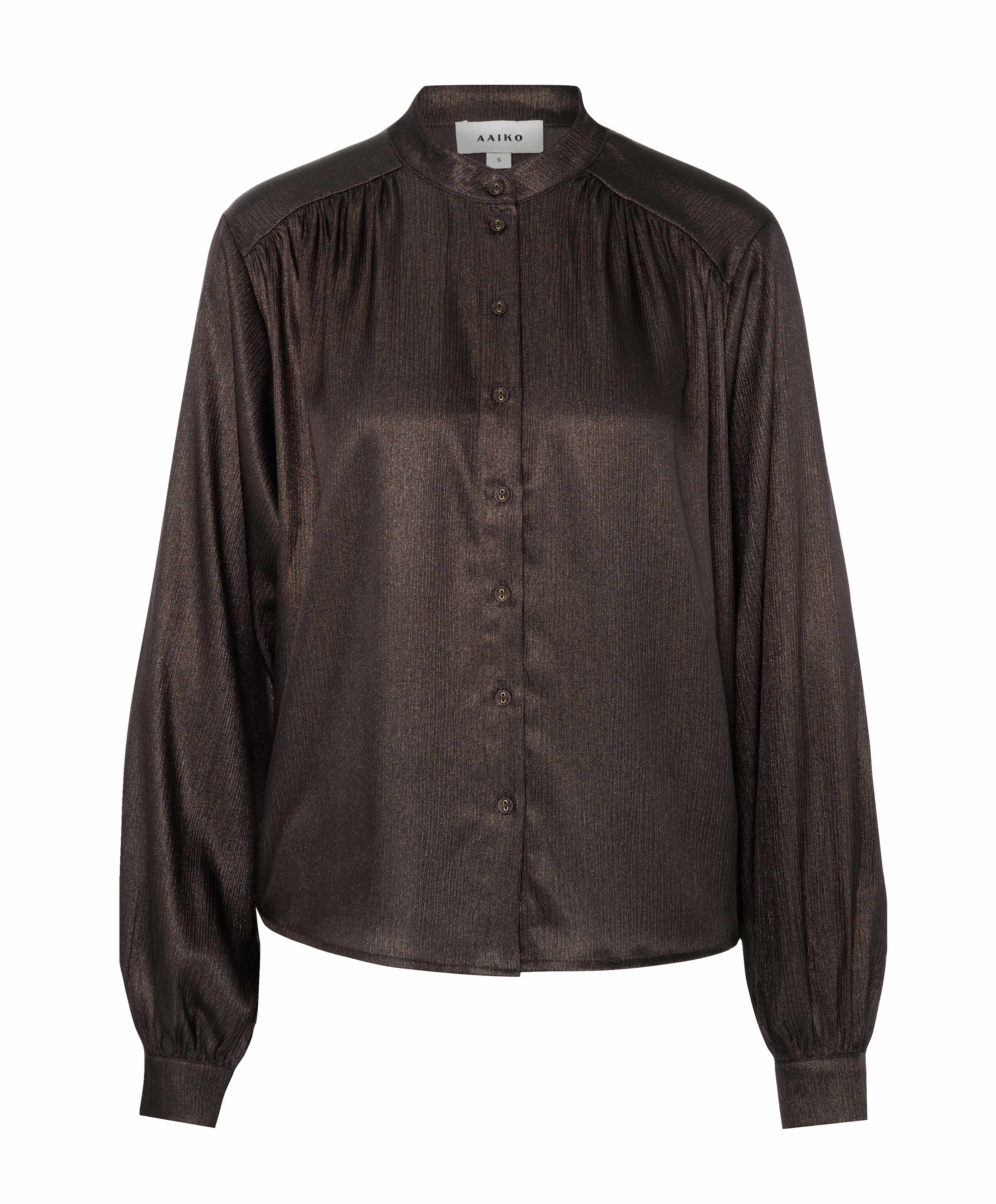 Dames blouse bruin