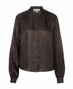 Dames blouse bruin