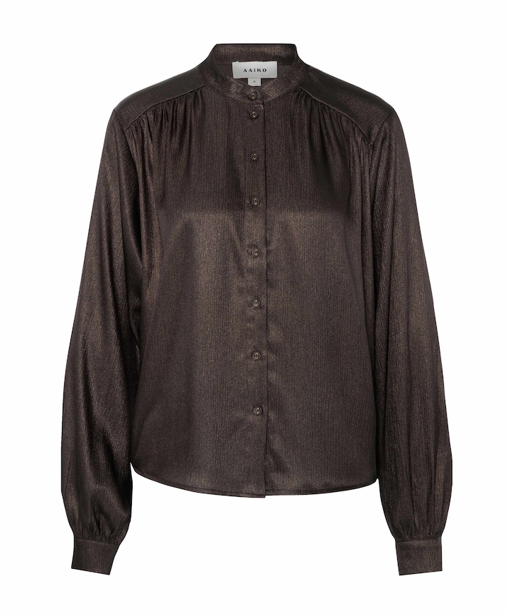 Dames blouse bruin